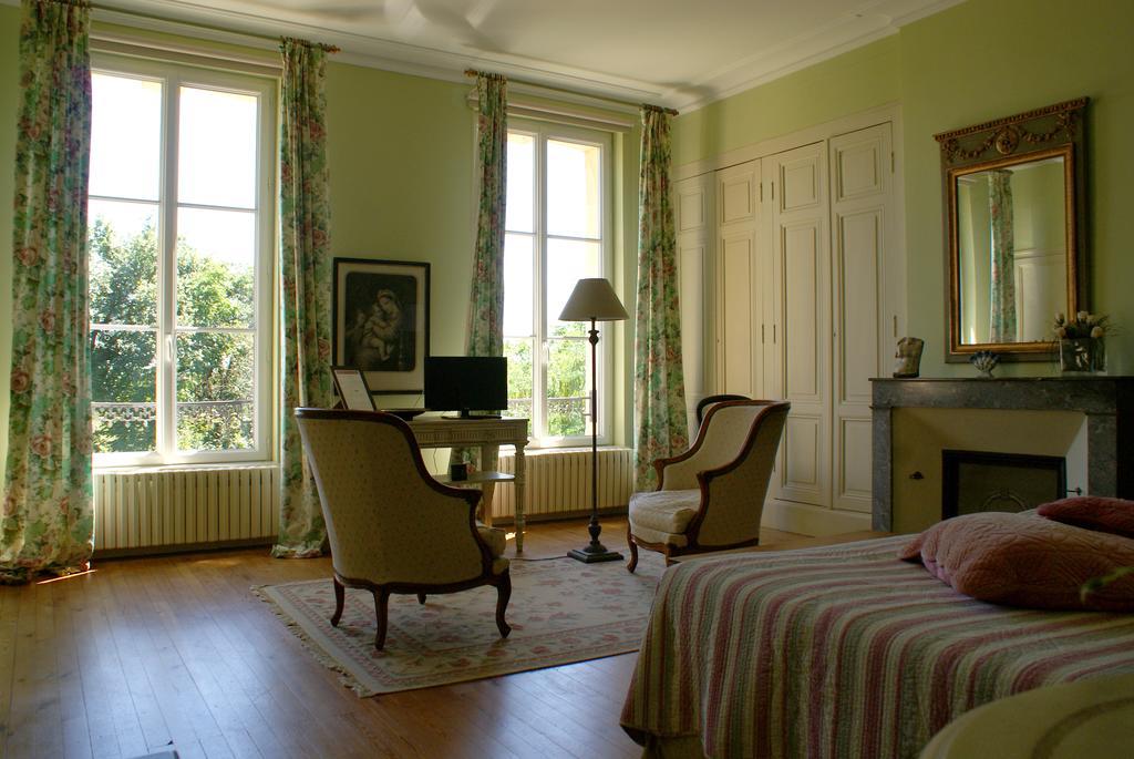 Chateau De Grenier Bed and Breakfast Saint-Léger Camera foto